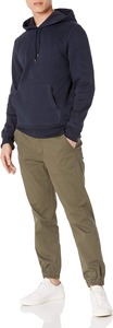 Sweat-shirts décontractés d'automne en gros OEM pour hommes, à capuche, avec logo personnalisé, 500 g/m², pull lourd unisexe, polaire écologique - Product Image 6