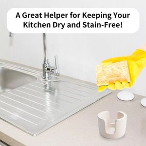 Skymoving nouveau Offre Spéciale personnalisé <span class=keywords><strong>Original</strong></span> cuisine <span class=keywords><strong>porte</strong></span>-<span class=keywords><strong>éponge</strong></span> support séchage rapide pierre <span class=keywords><strong>porte</strong></span>-<span class=keywords><strong>éponge</strong></span> pour cuisine évier savon brosse - Product Image 5