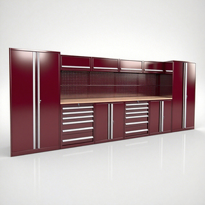 Ventes directes Chariot modulaire <span class=keywords><strong>en</strong></span> acier Spcc à outils avec outils d'atelier Boîte à outils de style moderne pour magasin Auto 4S - Product Image 5