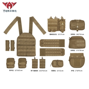 YAKEDA Tactisch Outdoor Vest Molle <span class=keywords><strong>Chaleco</strong></span> Tactico Body Protection Pouch Jacht <span class=keywords><strong>Plate</strong></span> <span class=keywords><strong>Carrier</strong></span> Jacht Tactisch Vest - Product Image 5