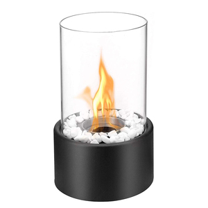 Wholesale Concrete Fireplace Tabletop Fireplace Portable Ethanol Fireplace Indoor Outdoor Smores <strong>Maker</strong> - Product Image 2