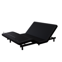 Lit électrique pliable Twin XL avec moteur Okin et matelas en mousse à mémoire de forme