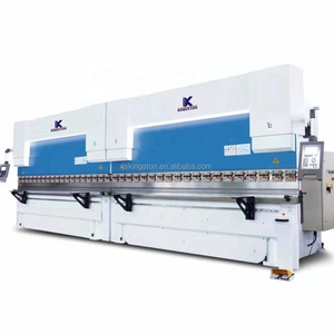 <strong>Wc67k</strong> Steel <strong>Plate</strong> Hydraulic Tandem <strong>Bending</strong> <strong>Machine</strong> Make Light Pole Press Brake - Product Image 1