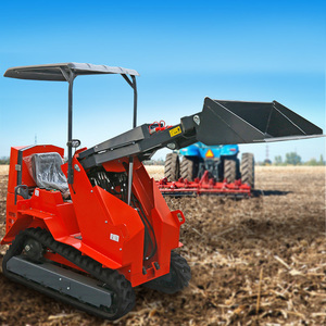 Minicargadora compacta barata con motor frontal, PLC de alta eficiencia y orugas compactas en venta - Product Image 5