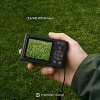Caméra de vlogging professionnelle H15 4K, 48MP, mise au point automatique, zoom 16x, éclairage LED, caméscope numérique portable pour les créateurs de contenu YouTube