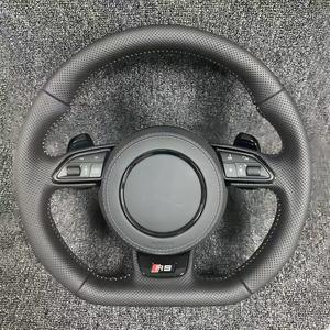 Volant en cuir directement de l'usine pour <span class=keywords><strong>Audi</strong></span> A3 A4 A5 A6 A7 Q3 Q5 S4 S5 RS7 – Pièces automobiles personnalisables en gros - Product Image 1