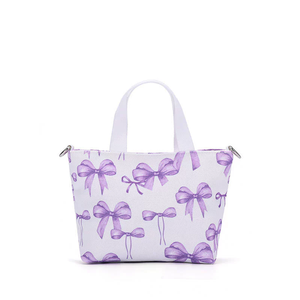 Dễ Thương Bow In Tote Túi Cho Phụ Nữ Công Suất Lớn Vải Túi Xách Thời Trang Giản Dị Vai Túi Cho Mua Sắm Làm Việc - Product Image 2