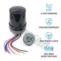 Iluminación Inteligente para Calles, IP66, NEMA 7 PIN, Enchufe con Regulación de Intensidad 0-10V, con Controlador de Lámpara y Caja para Uso Comercial, 16A