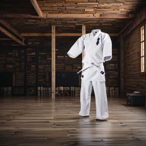 Kyokushin UniformProfessional <span class=keywords><strong>Kyokushinkai</strong></span> Dobok <span class=keywords><strong>Kimono</strong></span> Gi 100% Coton Toile Karaté - Product Image 1