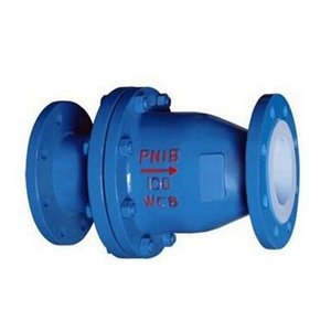 Válvula de Retención con Brida H44F46, Sello de PTFE, para Medios Ácidos, Temperatura Normal, Uso General - Product Image 4