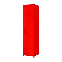 Meubles de maison, design moderne, armoire à deux portes, armoire en acier, casier à vêtements en métal