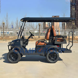 Voiturette de golf électrique tout-terrain CAMP, batterie au lithium, 4 passagers, pour hôtel et club - Product Image 2