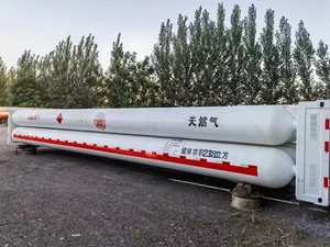 Semirremolque de Tubo Largo para GNC de 40000L y 20MPa para Distribución de Gas Natural - Product Image 4