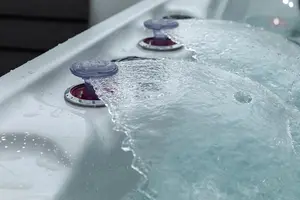 JIHUA Whirlpool Outdoor Spa Hot Tub With Jacuzzier Bathtub Massage Portable Pedicure Balboa Spa Tub