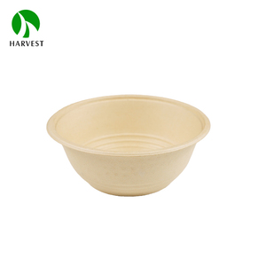 Offre Spéciale jetable biodégradable à emporter pulpe naturelle canne à sucre bagasse bol à salade rond boîte à lunch écologique avec couvercle - Product Image 3