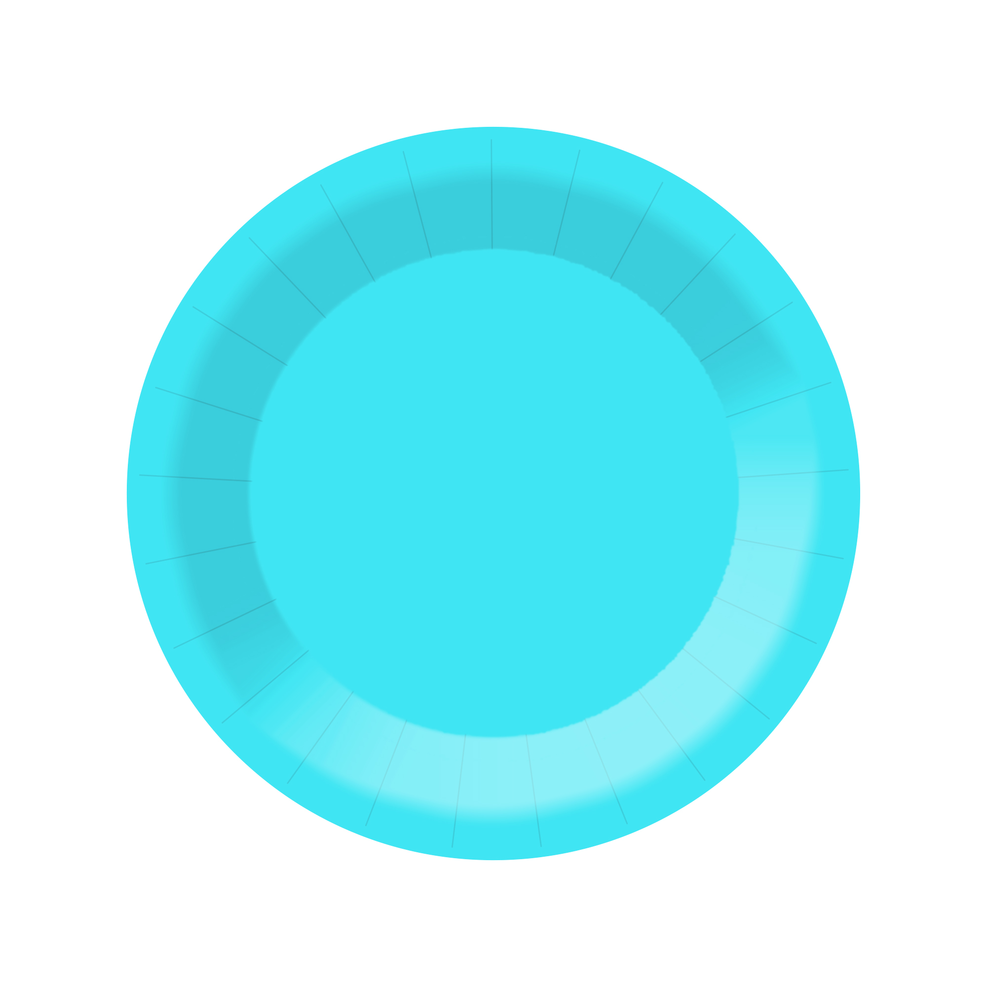 Plato de papel de 9 pulgadas * 8 piezas