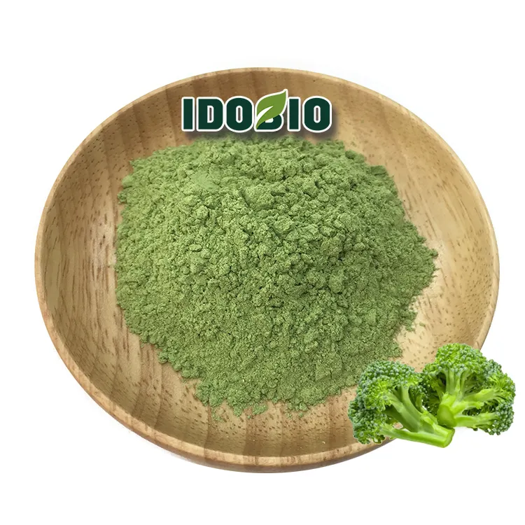 Natural Broccoli Extract Powder Freeze Dried Powder Broccoli Sprout Extract Powder