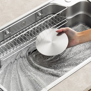Kitchen sink large single-slot washbasin integrated basin 304 stainless steel above and below <b>table</b> washbasin - Product Image 3