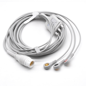 Câble ECG Phillip 3 fils à connexion directe câble EKG AHA pour câble ECG MP20 MP30 - Product Image 1
