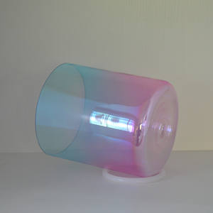 HF Sound Healing Pure Quartz Crystal Alchemy Singing Bowls Venta al por mayor Palm Pink Crystal Sound Bowl Yoga Meditación Instrumento - Product Image 3