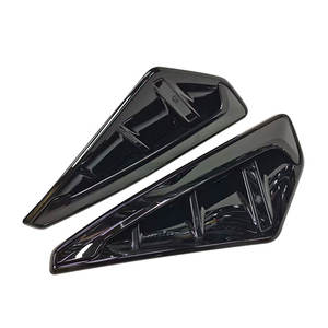 جناح خلفي عالي الجودة من البلاستيك ABS الأسود لتزيين الرفارف الجانبية مع لاصق 3M للتركيب لسيارات BMW X5 G05 2018-2022 - Product Image 5