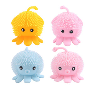 Jincan Poulpe Beauté Bright Fuzz Ball Décompression Pincement Soulagement Jouet Populaire Jouet Fidget Jouet Squeeze Ball - Product Image 1