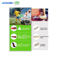 Semelles de sport absorbant la transpiration JOGHN, semelles de performance pour athlètes, semelles pour exercices aérobiques, semelles de sport pour hommes