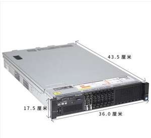 Dells R830 Server di rete con processore Intel Xeon 2U Rack Server CPU per ambienti ad alte prestazioni - Product Image 1