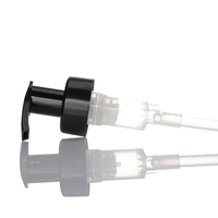 28/400 Gauche-Droite noir PP plastique lisse jupe cou finition extérieure printemps lotion pompe