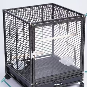 กรงนกคุณภาพพรีเมียม ขายดี รุ่นใหม่ ราคาประหยัด หรูหรา 3 สี ขนาด 48*45*84 ซม. สำหรับเพาะพันธุ์นกคีรีบูน - Product Image 3