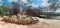 Préfabriqué expédition modulaire maison préfabriquée restaurant fait modulaire minuscule kit ensemble cabine maison vivant maison en conteneur à vendre