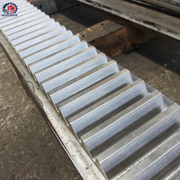 Actionneur linéaire haute précision, machine CNC, crémaillère hélicoïdale, acier forgé haute résistance, certifié ISO9001, forgeage haute fréquence