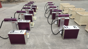 เครื่องทำเครื่องหมายไฟเบอร์เลเซอร์ตั้งโต๊ะแบบพกพาขนาดเล็กเครื่อง50W 60W 100W ทำเครื่องประดับสแตนเลส - Product Image 4