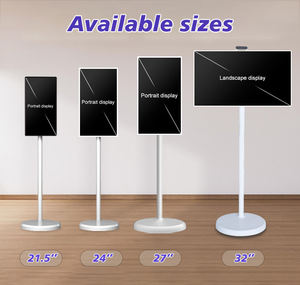 Écran de TV intelligente Android 24 32 pouces Écran Ips Écran tactile intelligent Android <span class=keywords><strong>Télévision</strong></span> intelligente Usb Wifi TV portable e Moniteur LCD - Product Image 2