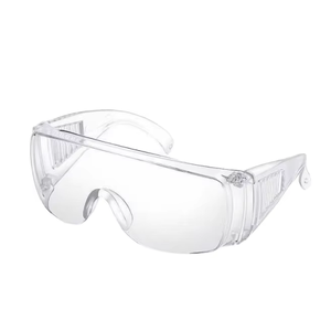 Lunettes de sécurité anti-buée ANSI Z87.1 à porter par-dessus des lunettes de vue pour les travaux industriels, médicaux et de construction, lunettes résistantes aux impacts - Product Image 1