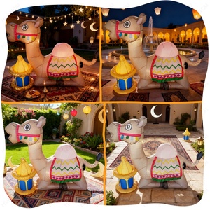 Vente chaude Ramadan Gonflable Chameau Islamique Gonflable Décoration Temple Prix Usine Publicité Gonflable pour Cour Jardin - Product Image 2