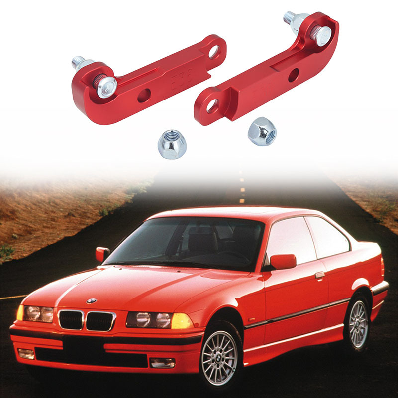 Kit Angle De Braquage E46 E36 Adaptateur Drift Aluminium Bleu - Augmente 25% L'Angle