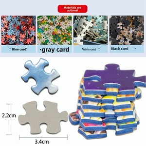 <span class=keywords><strong>Jeu</strong></span> de puzzle éducatif personnalisé OEM, 500 pièces, illustration artistique, puzzle <span class=keywords><strong>en</strong></span> papier/carton pour adultes - Product Image 5