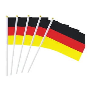 Company List Word Cup Cheerleading German Hand Flag