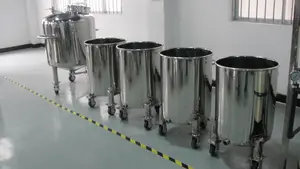 500L Best Quality Tank Manufacture Stainless Steel Moveable Cosmetic Storage Tanks