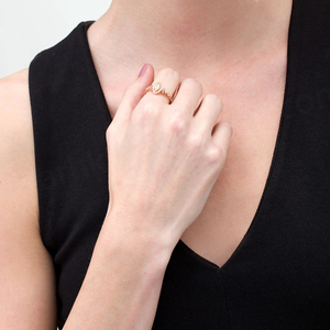 Fashion Women Jewelry October Birthstone Marquise <b>Opal</b> Grey Spinel Cz S925 <b>Gold</b> Plated Engagement <b>Ring</b> Bridal <b>Ring</b> - Product Image 4