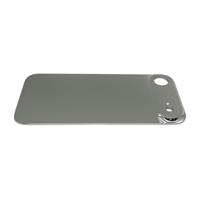 Pour iPhone 17 Air : Coque arrière de luxe plaquée or, haute qualité et très demandée, style Dubaï