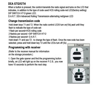Émetteur de code roulant en gros DEA 433,92 MHz, compatible avec logo personnalisé OEM