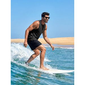 FOXA Débardeur pour homme à séchage rapide, sans manches, pour la musculation, l'entraînement estival, les vêtements décontractés - Product Image 3