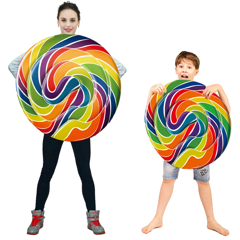 Regenboog Snoep Tuniek Voor Meisjes En Jongens Halloween Doen Alsof Voedsel Kostuum Verkleed Lolly Kostuums Voor Kinderen