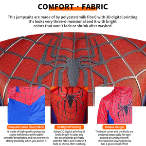 Traje de Cosplay de Spider-Man de Alta Elasticidad, <span class=keywords><strong>Nuevo</strong></span>, para Adultos, Disfraz de Superhéroe - Product Image 3