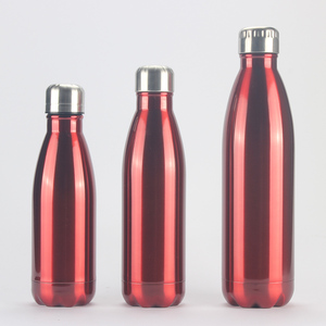 Gobelet <span class=keywords><strong>en</strong></span> acier inoxydable <span class=keywords><strong>en</strong></span> forme de <span class=keywords><strong>Coca</strong></span>-Cola Double/Simple paroi sous vide sans échelle de mesure avec bouteille d'eau <span class=keywords><strong>en</strong></span> <span class=keywords><strong>verre</strong></span> - Product Image 2