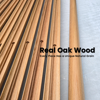 Lámpara Colgante Lineal Moderna de Madera de Nogal, Diseño Curvo Plano de 150 cm, LED Regulable, para Sala de Estar