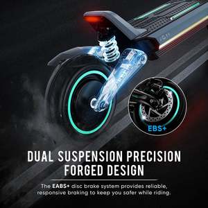 2025 JGH X3 E-Scooter para adultos-IP54, GPS, envío directo (48V 20.8AH) - Product Image 5