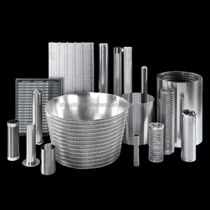 Panneau de treillis en acier inoxydable à fils en coin, support de treillis <span class=keywords><strong>pour</strong></span> déshydratation, industrie minière - Product Image 2